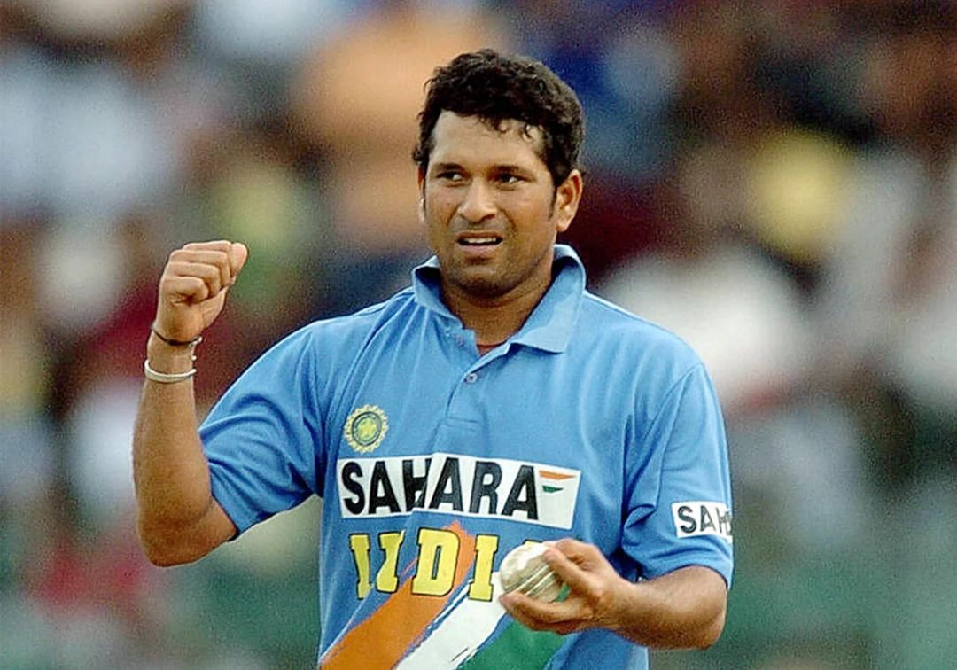 Sachin Tendulkar took two wickets at the Asia Cup 2004 final vs Sri Lanka [Getty Images]