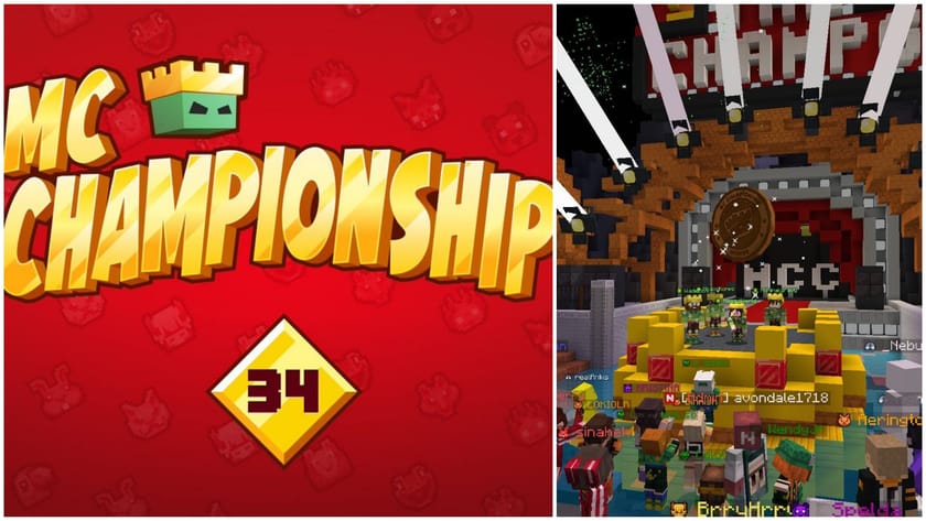 Minecraft Championship (MCC) 34 date and time