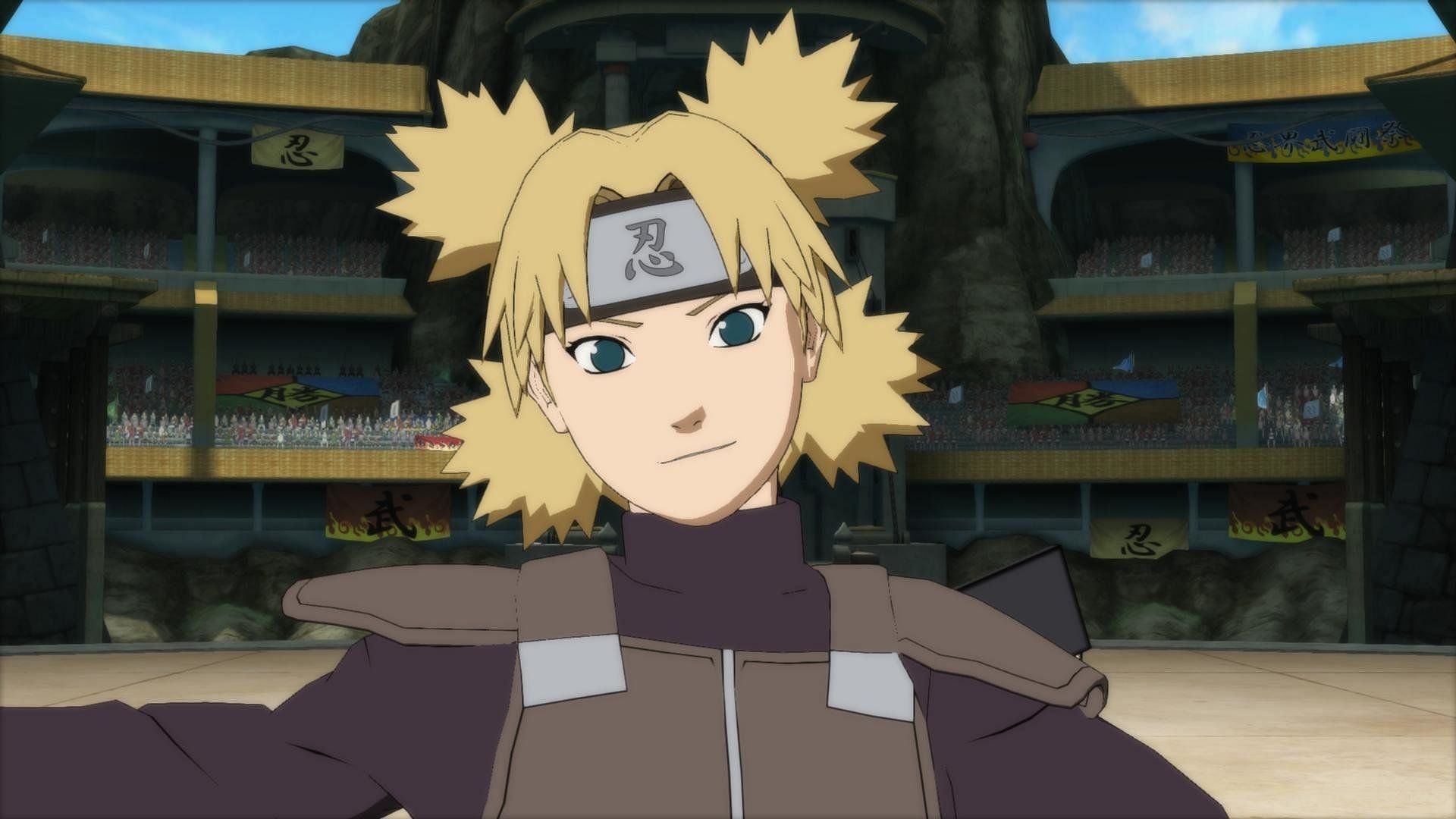 Temari Nara as seen in the anime (Image via Studio Pierrot)