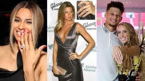 5 NFL stars' partners with swanky engagement rings feat. Brittany Mahomes' $800,000 rock