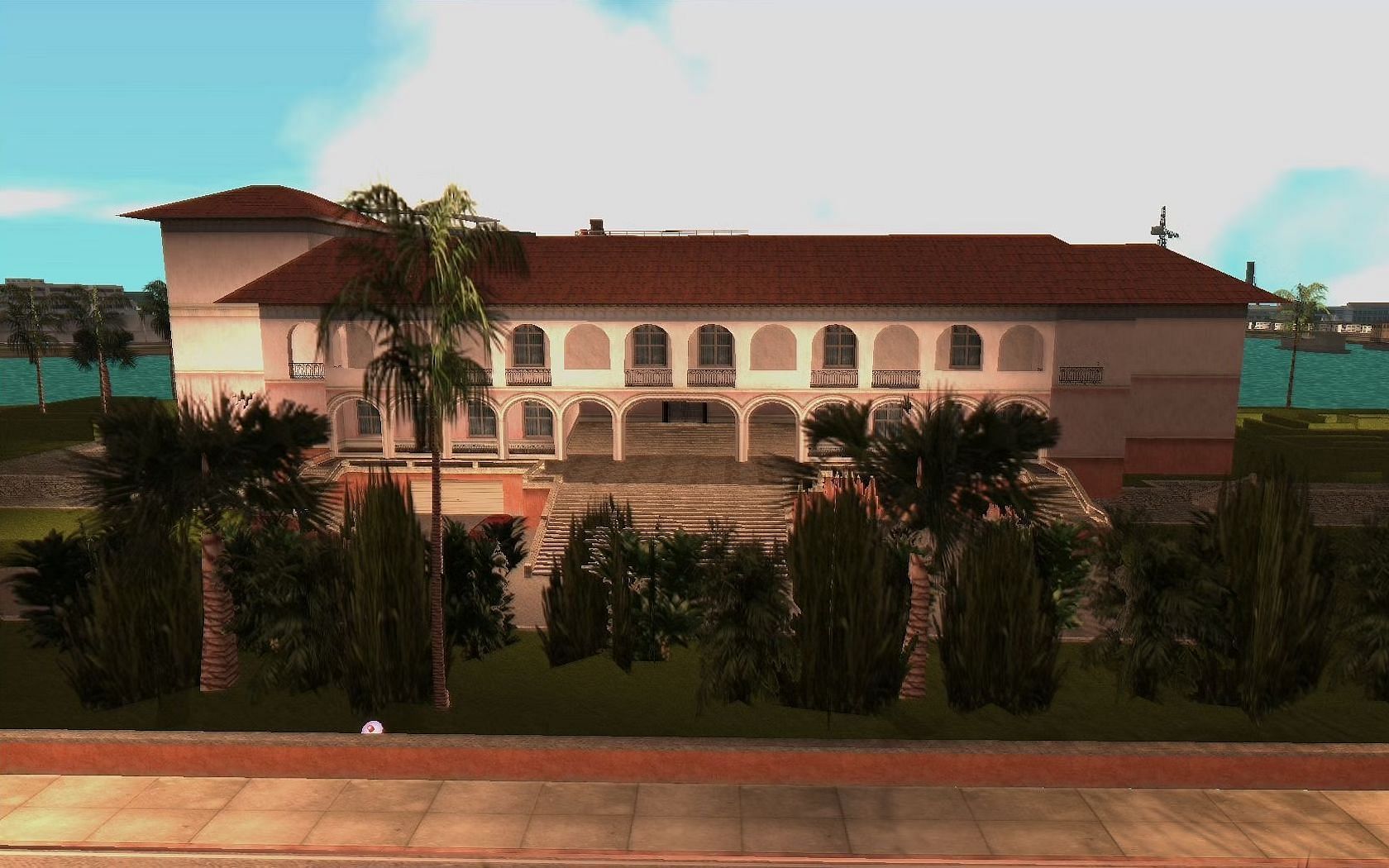 The Vercetti Estate (Image via Rockstar Games)