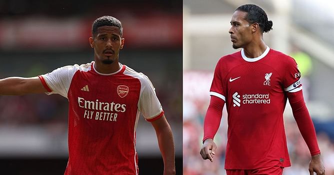 “Right now, honestly" - William Saliba claims Premier League star is a better defender than Liverpool's Virgil van Dijk