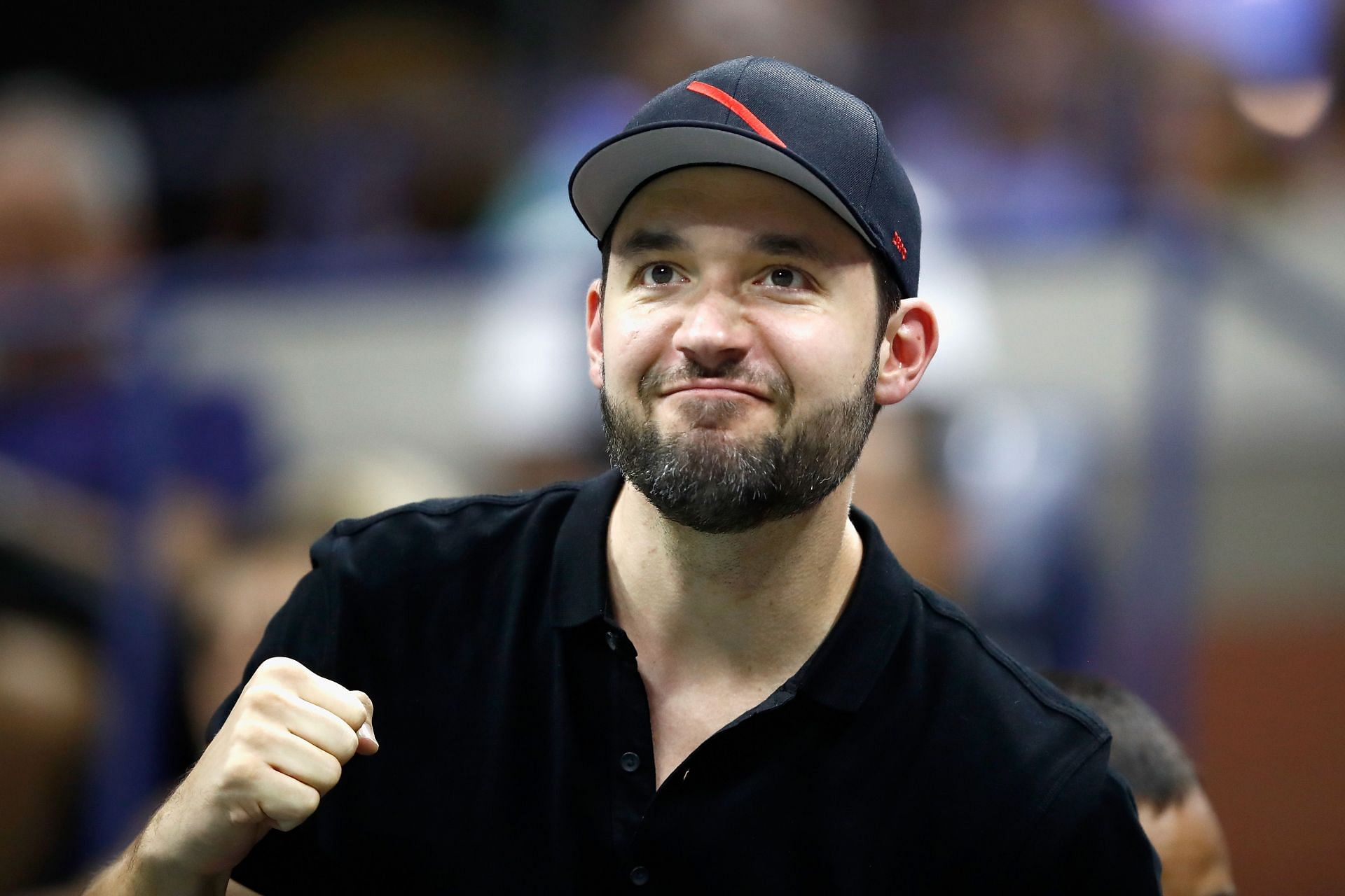 Alexis Ohanian at the 2018 US Open