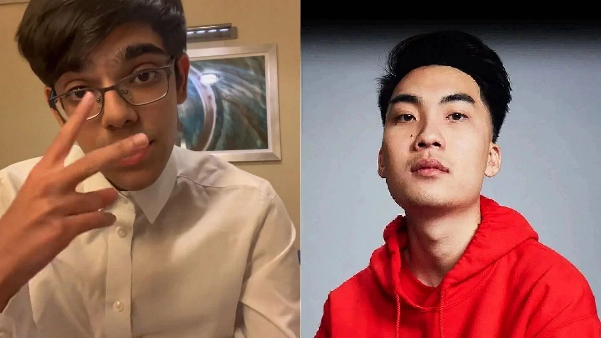 RiceGum throws shade at N3ons Kick viewership (Image via Sportskeeda)