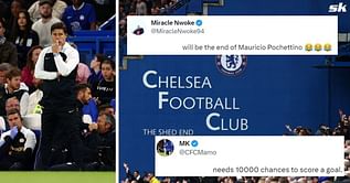 "Will be the end of Pochettino", “Need 1000 chances to score” – Fans brutally mock Chelsea star for ‘embarrassing’ show in loss to Nottingham Forest