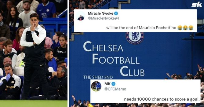 "Will be the end of Pochettino", “Need 1000 chances to score” – Fans brutally mock Chelsea star for ‘embarrassing’ show in loss to Nottingham Forest