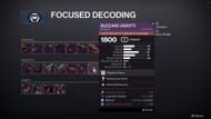 Destiny 2 Vanguard Focused Decoding (Image via Bungie)