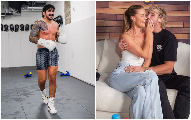 Logan Paul's fiancee, Nina Agdal, to attend his fight against Dillon Danis despite restraining order