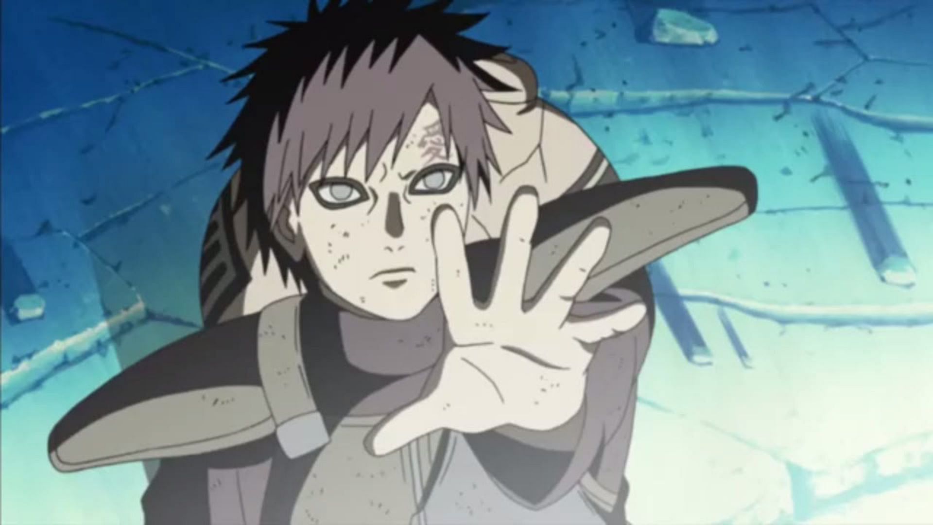 Gaara as seen in Naruto: Shippuden (Image via Studio Pierrot)
