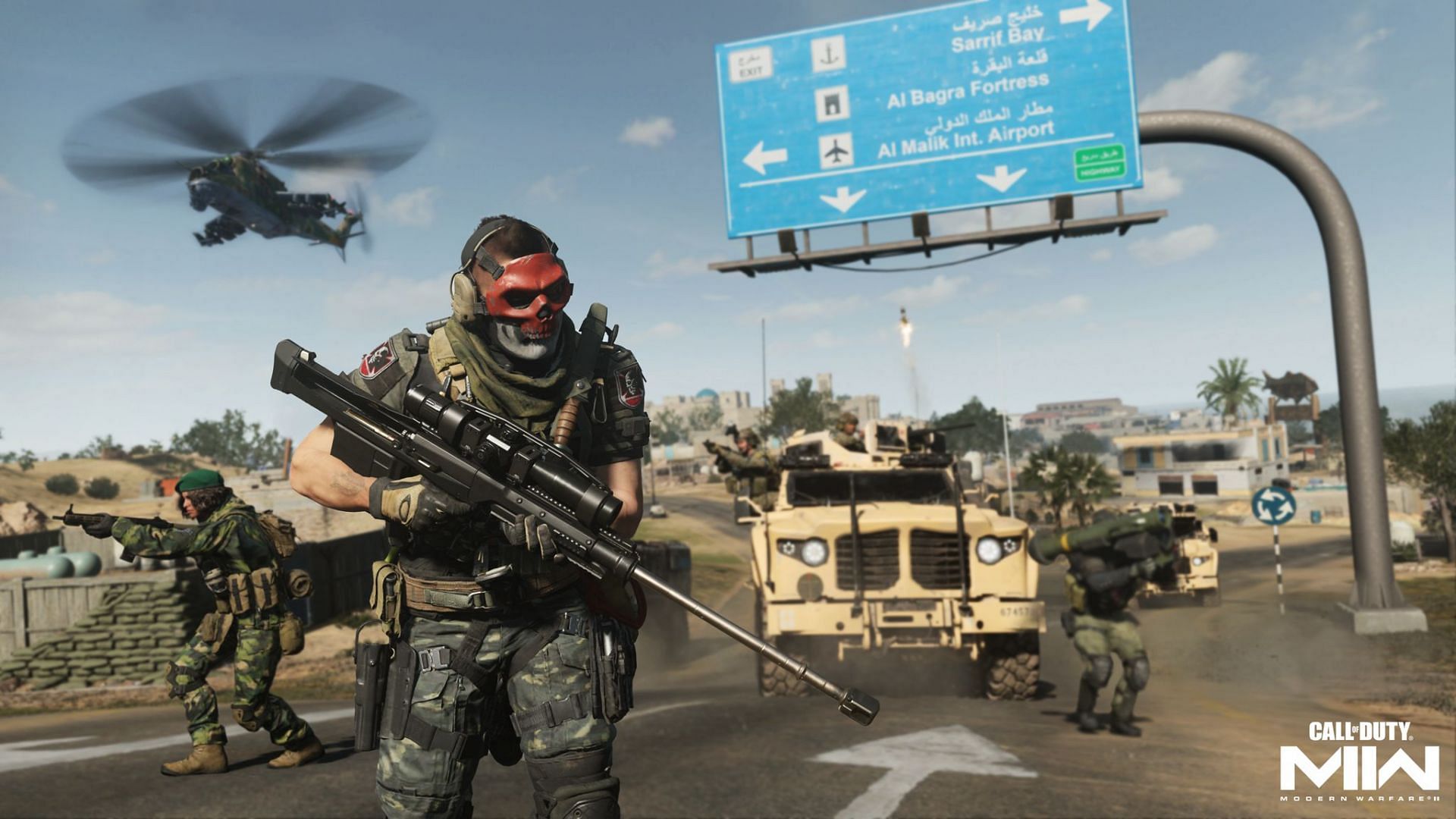 Invasion mode in Modern Warfare 2 (Image via Activision)