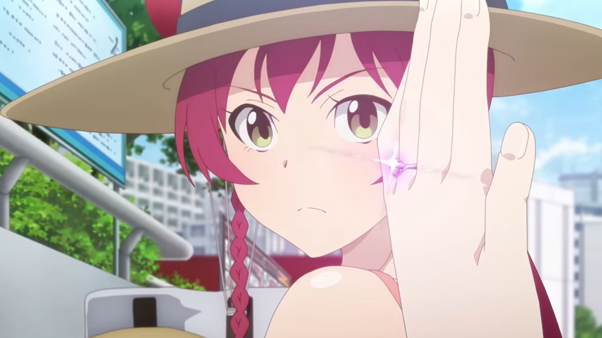 Emilia as seen in The Devil is a Part-Timer (Image via Studio 3HZ)