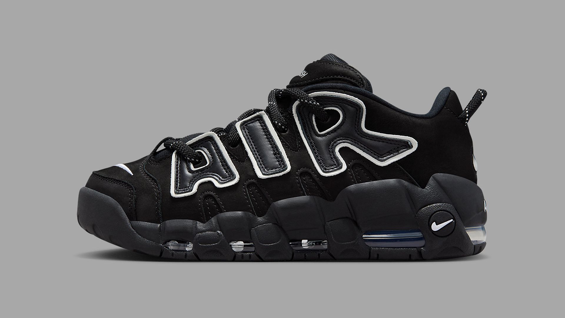 AMBUSH x Nike Air More Uptempo Low “Black/White” sneakers: Where to get ...