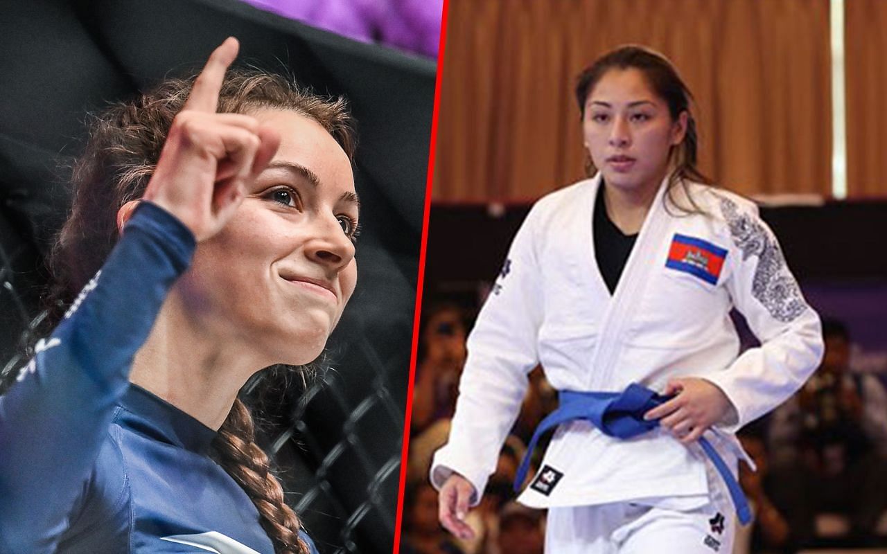 Danielle Kelly (Left) faces Jessa Khan (Right) at ONE Fight Night 14