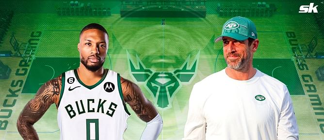 Aaron Rodgers reacts to Damian Lillard's blockbuster Bucks trade as Milwaukee welcomes another superstar