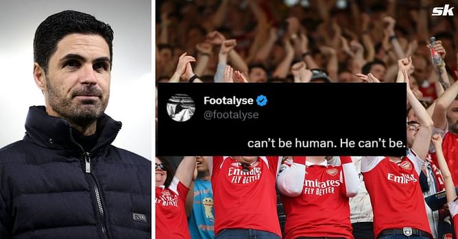 "Faultless again", "Can't be human" - Arsenal fans hail 'incredible' star's 'flawless' performance in 1-0 win over Everton