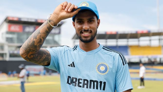 How did Tilak Varma perform in his last 5 international innings?