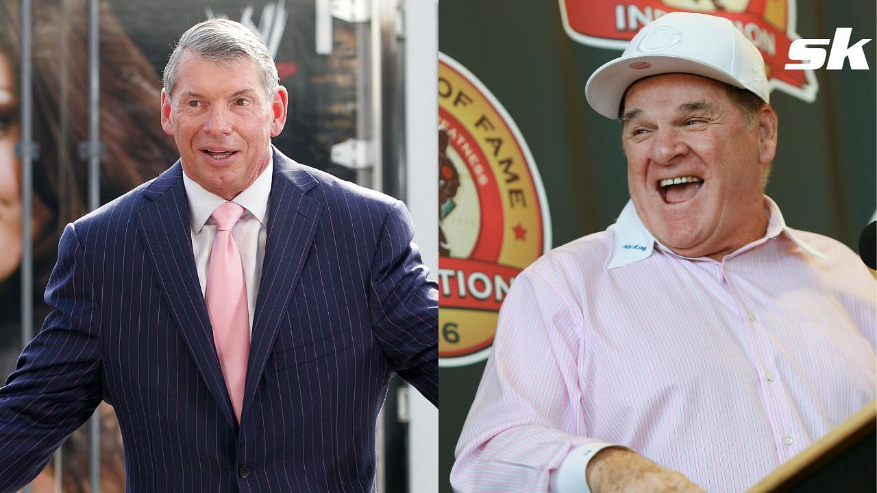 Pete Rose joined hands with Vince McMahon and WWE