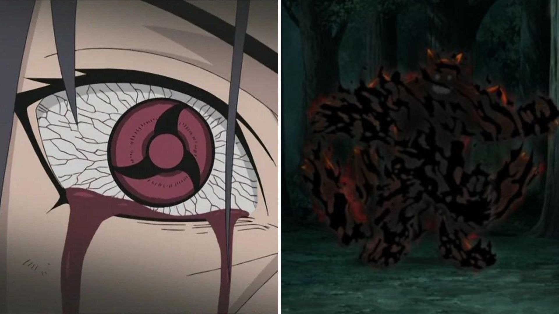 Itachi's Amaterasu (Image via Studio Pierrot)