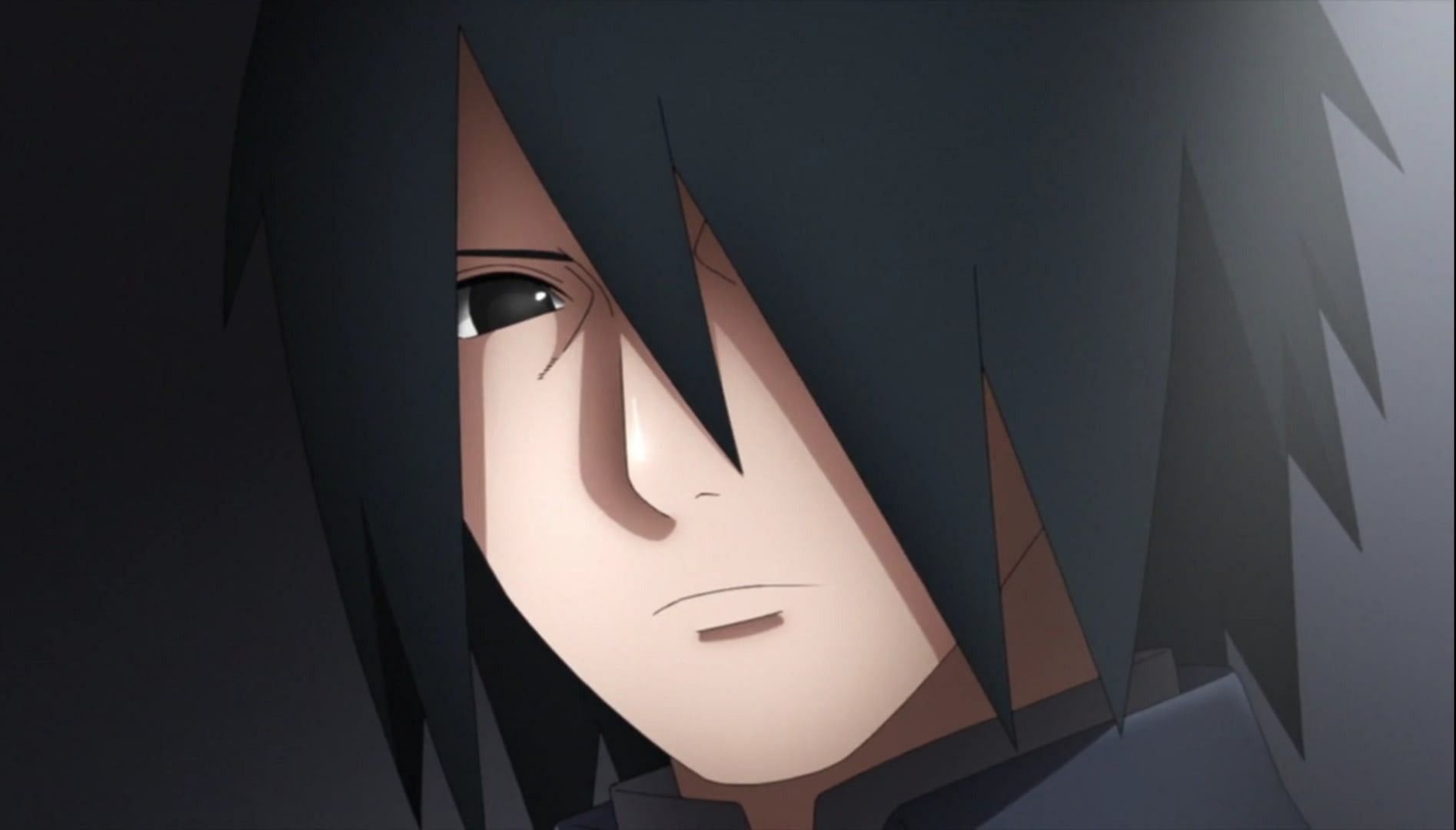 Sasuke Uchiha as seen in the Boruto anime (Image via Studio Pierrot)