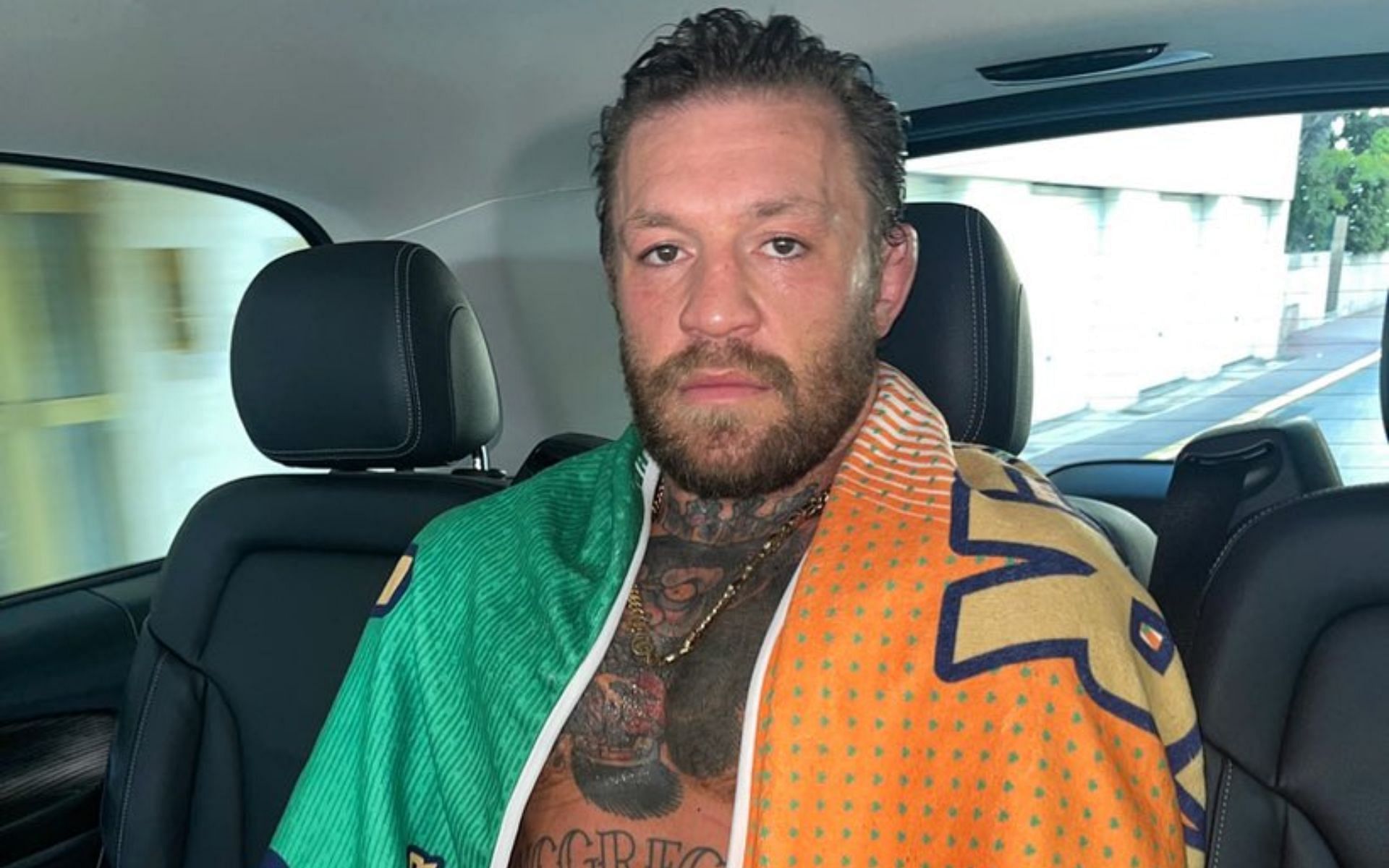 Conor McGregor may have gone too far with his trash talk towards Khabib Nurmagomedov [Image Credit: @TheNotoriousMMA on Twitter]