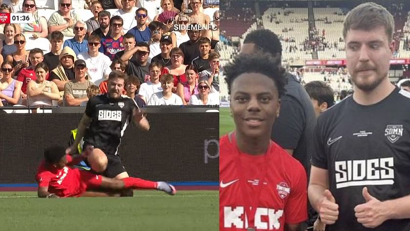 IShowSpeed has been confirmed for the Sidemen Charity Match 2023