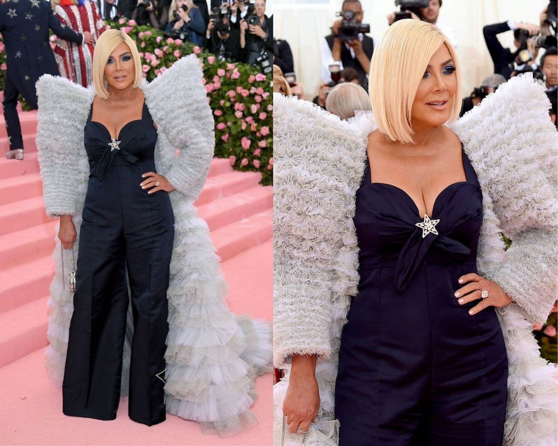 Kris Jenner at the Met Gala ( Image via Getty)