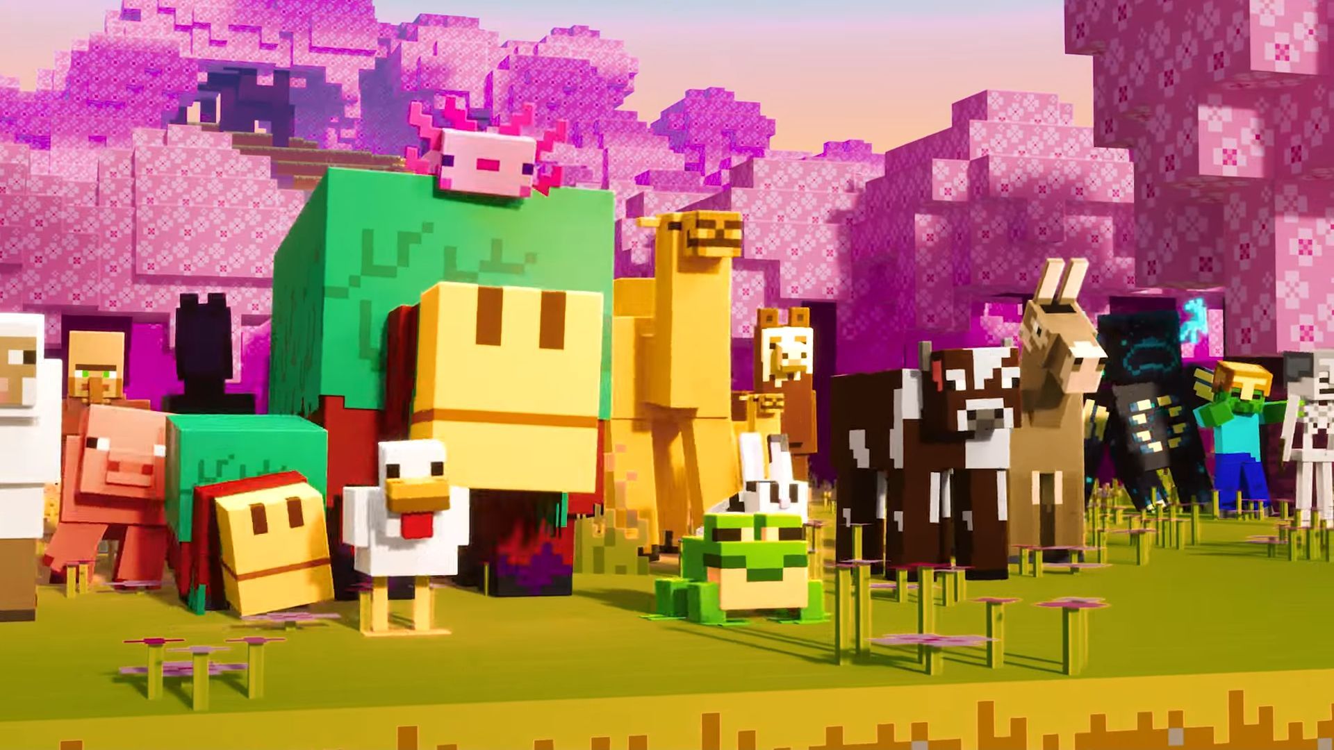 THE MOB VOTE FOR MINECRAFT LIVE SHOULD BE.. 