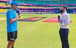 "You owe me one for making me wait " - Dinesh Karthik tells Ravichandran Ashwin after the spinner arrives late for an interview