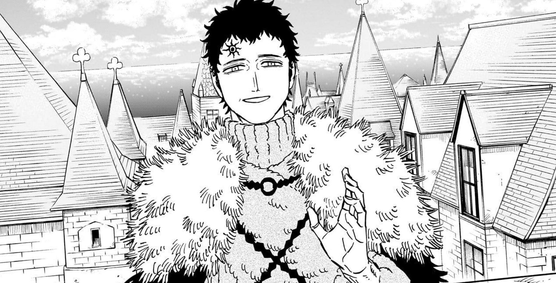 Lucius Zogratis as seen in the Black Clover manga (Image via Shueisha)