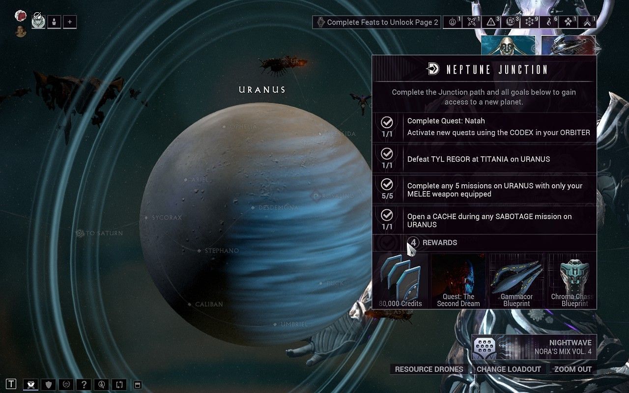The Grineer Sealab tileset can be easily accessed from any Uranus mission (Image via Digital Extremes)