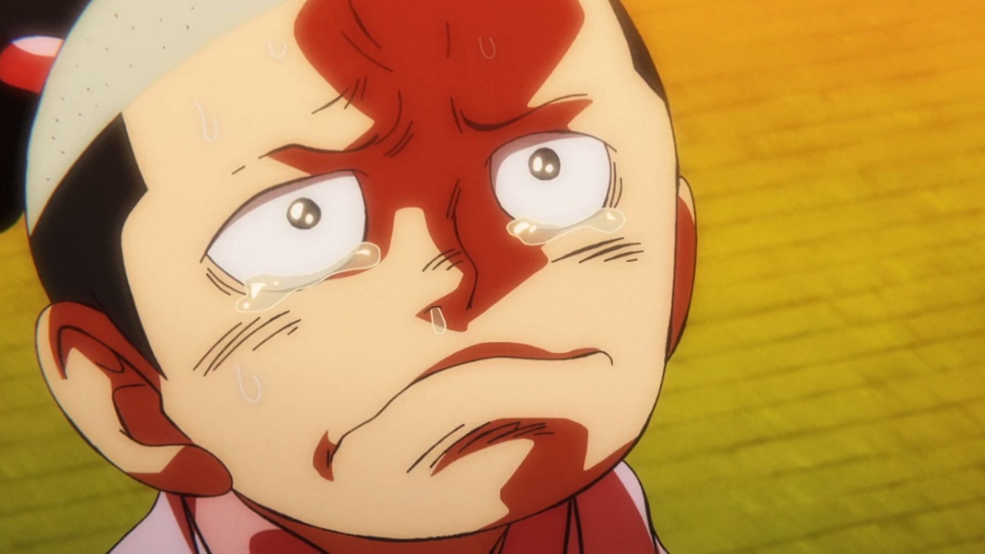 A young Momonosuke as seen in One Piece episode 1074 (Image via Toei)