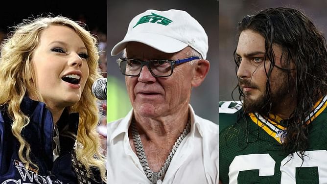 Mike Florio berates Woody Johnson for prioritizing Taylor Swift over Aaron Rodgers’ health in sync with David Bakhtiari’s social media callout
