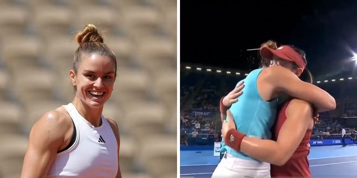 Maria Sakkari and Misaki Doi at Japan Open