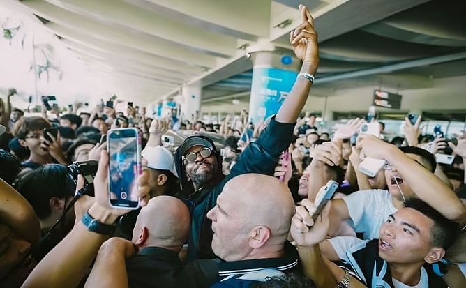 Kyrie Irving gets a rousing welcome in China as he arrives for highly anticipated Anta event