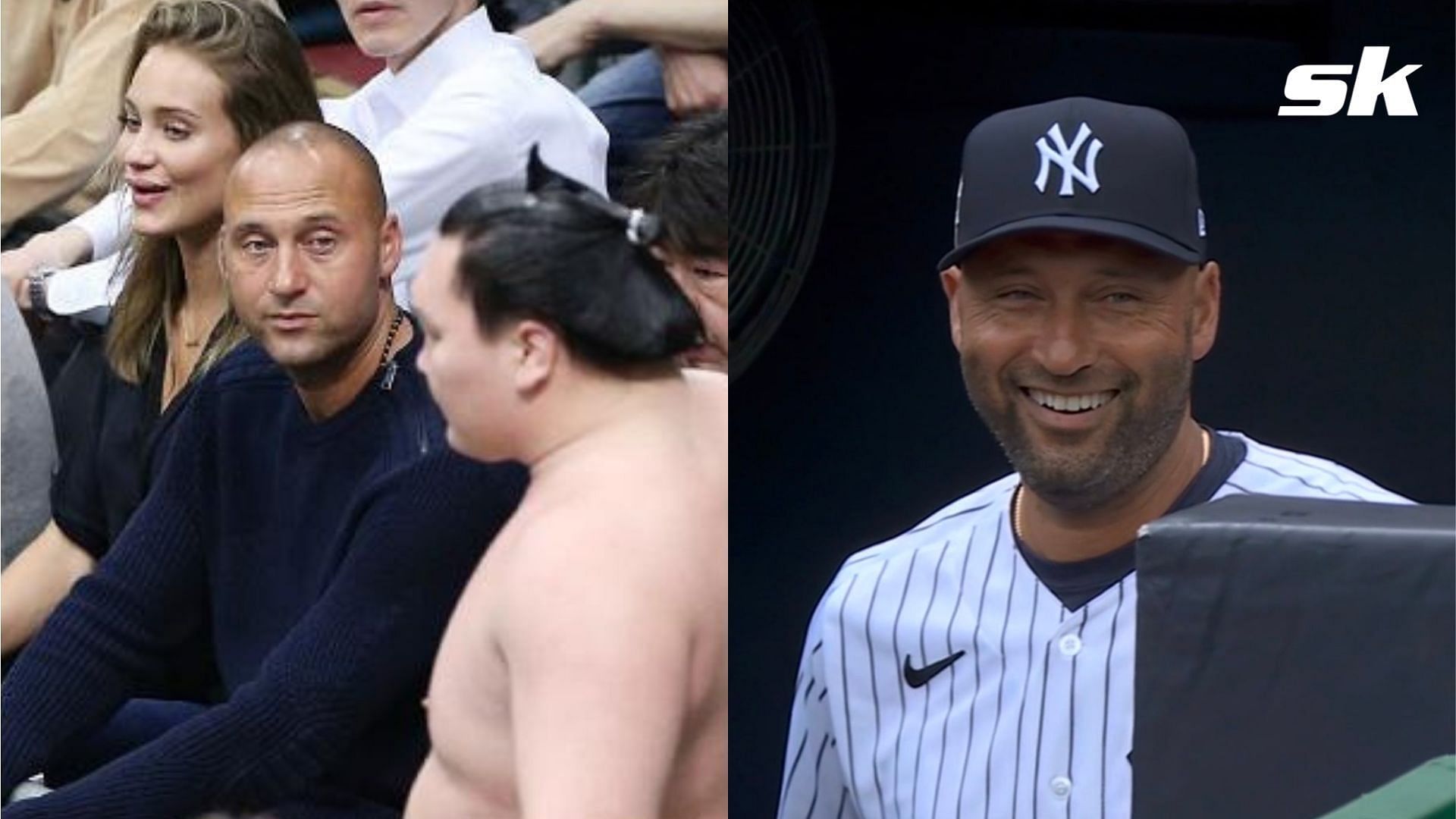The ultra-famous Derek Jeter once went unrecognized at a sumo wrestling event in Japan