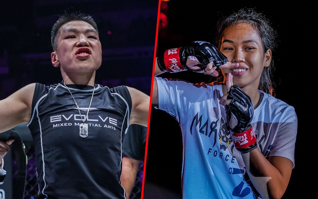 Xiong Jing Nan (left) and Wondergirl (right) | Image credit: ONE Championship