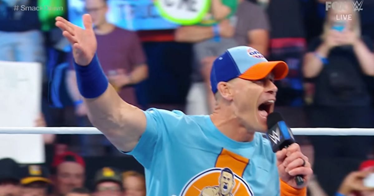 Original plans for John Cena to confront 38yearold WWE Superstar on