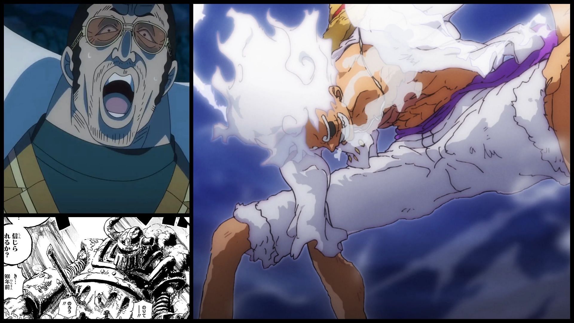 One Piece Episode 1000, GEAR 5  LUFFY Vs AKAINU