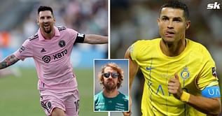 Cristiano Ronaldo or Lionel Messi? Former F1 driver Sebastian Vettel picks his favorite between the Al-Nassr and Inter Miami stars
