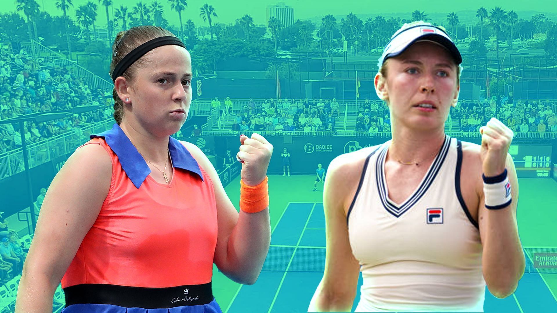 Ekaterina Alexandrova vs Jelena Ostapenko is one of the first-round matches at the 2023 San Diego Open.