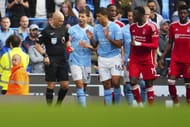 Rodri was shown red card against Nottingham