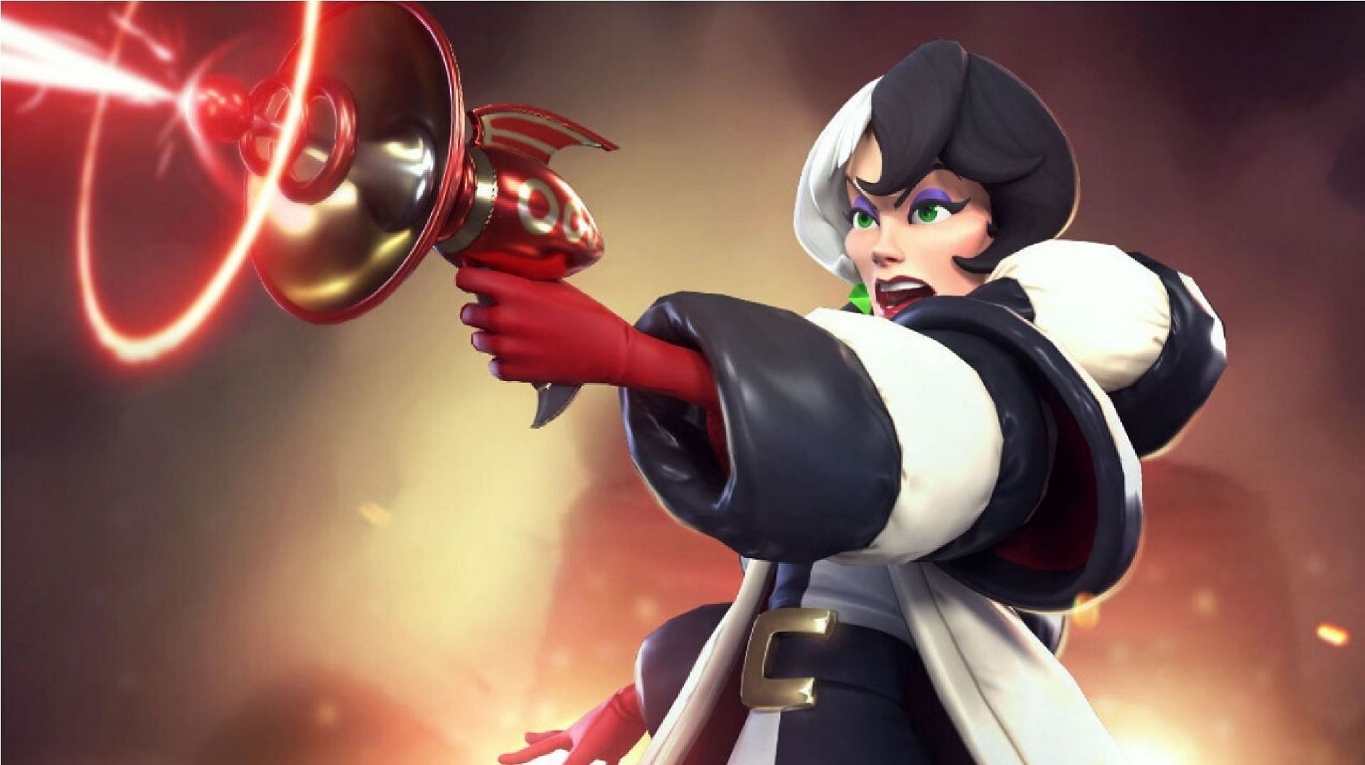 Cruella De Vil is a popular ranged Guardian in Disney Mirrorverse (Image via Kabam)