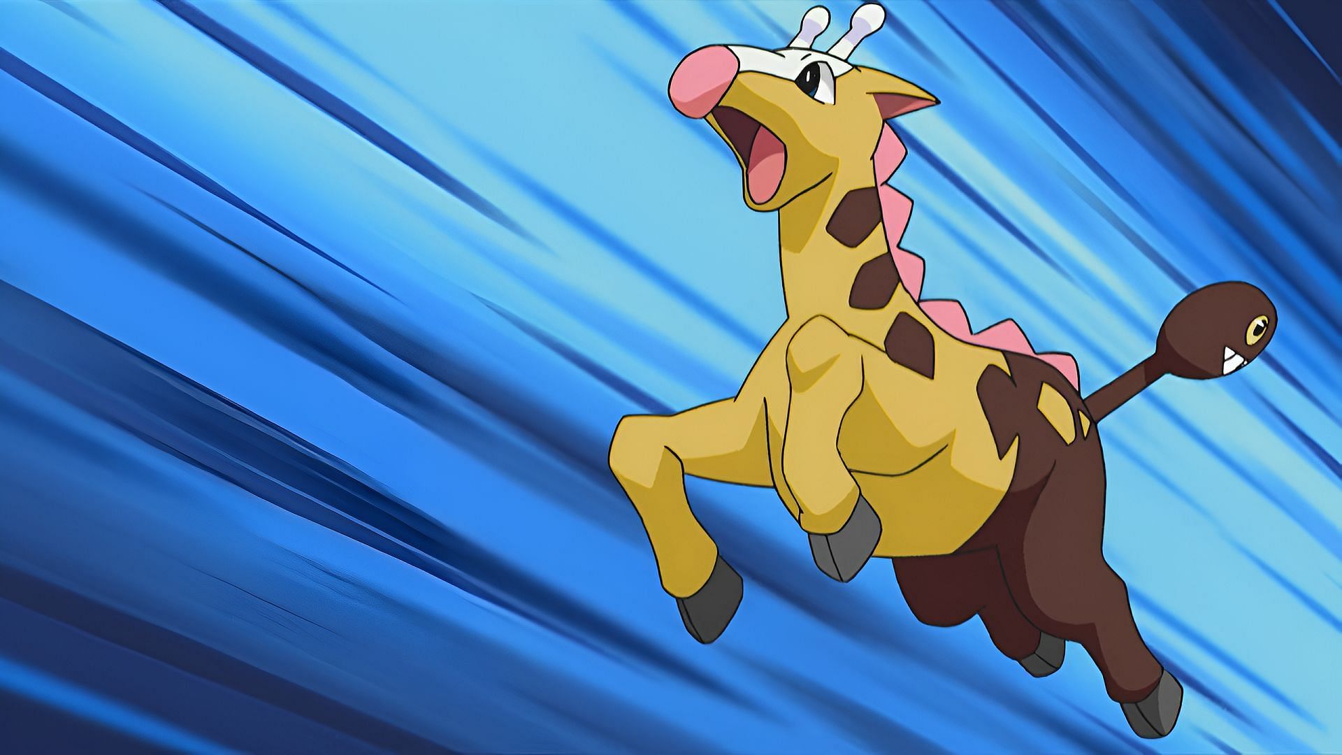 Girafarig can take on lower-tier Pokemon GO raids if necessary (Image via The Pokemon Company)