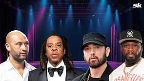 Derek Jeter once named 50 Cent, Eminem and Jay Z among his top five favorite rappers: "That's a tough question"
