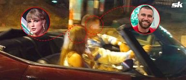 Which car was Travis Kelce driving Taylor Swift in? All about Chiefs TE's swanky convertible