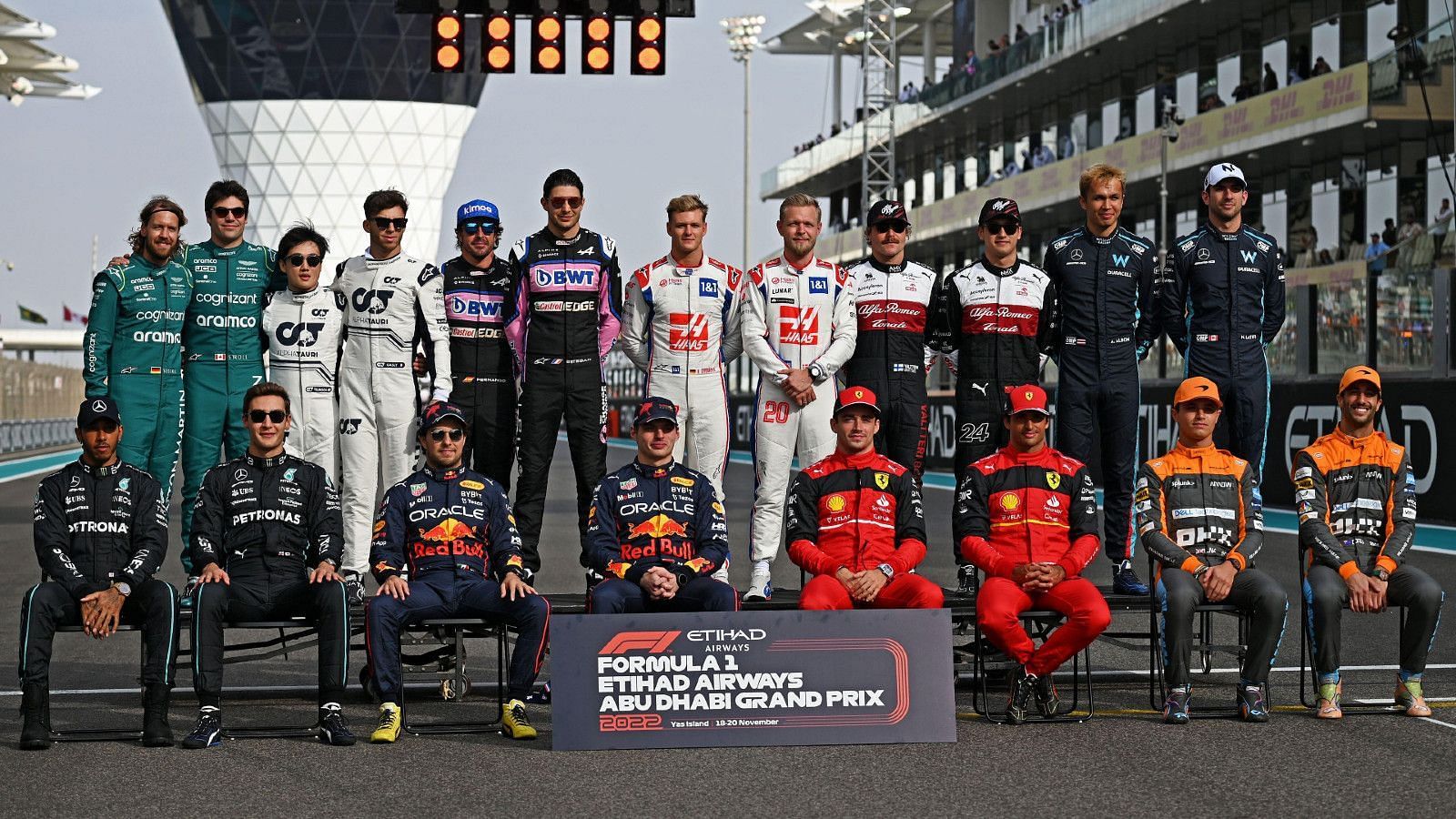 Who should not be on the F1 grid?