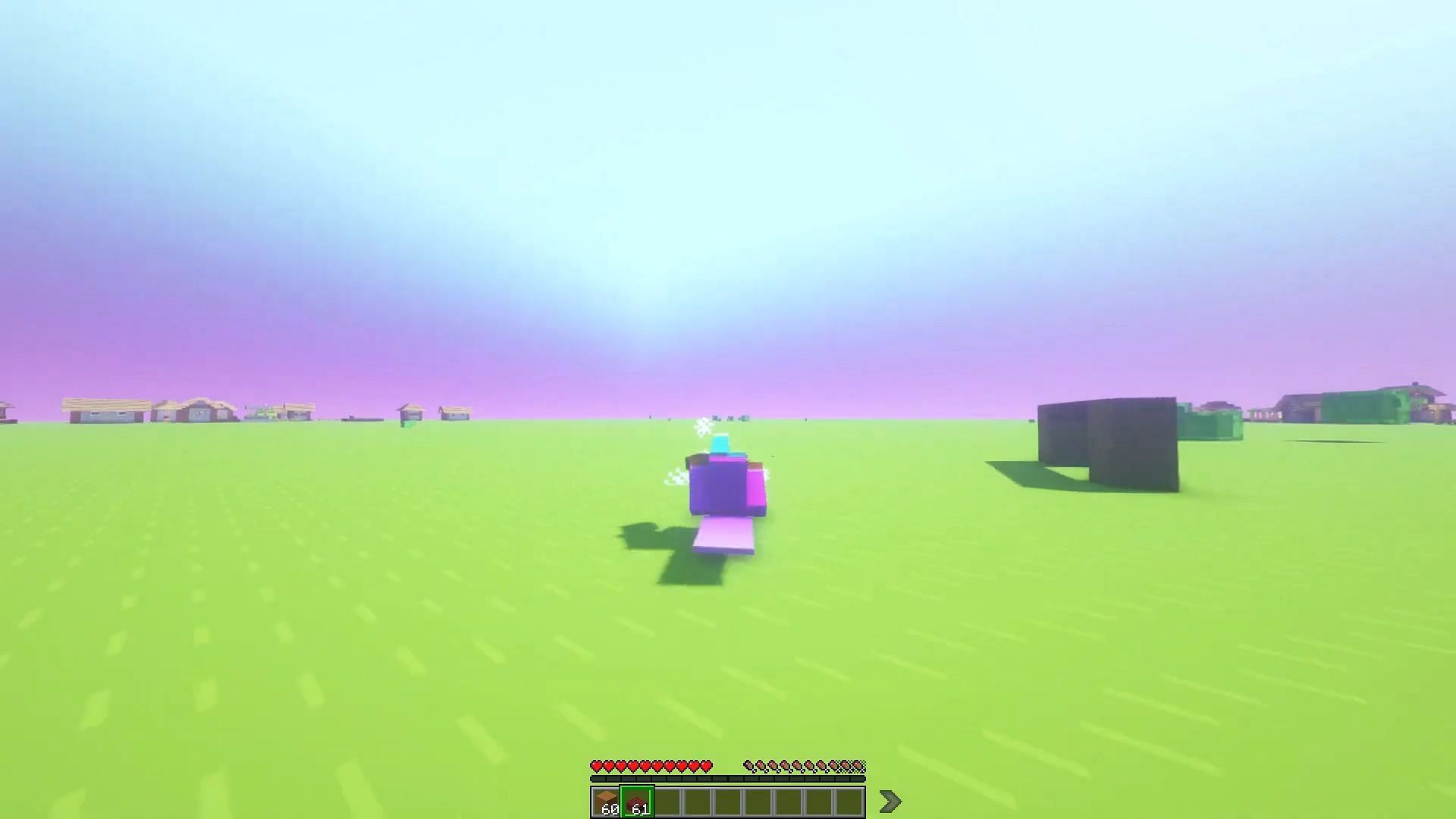 Combat Roll adds a little extra mobility to Minecraft PvP (Image via KeyDevy/YouTube)