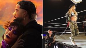 Rhea Ripley reacts to Jey Uso's desire for them to become the new James Ellsworth and Carmella