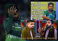 "Give me Nepal, Give me Zimbabwe, or I will retire"- Top 10 Babar Azam memes after his batting failure in must-win Asia Cup match vs Sri Lanka