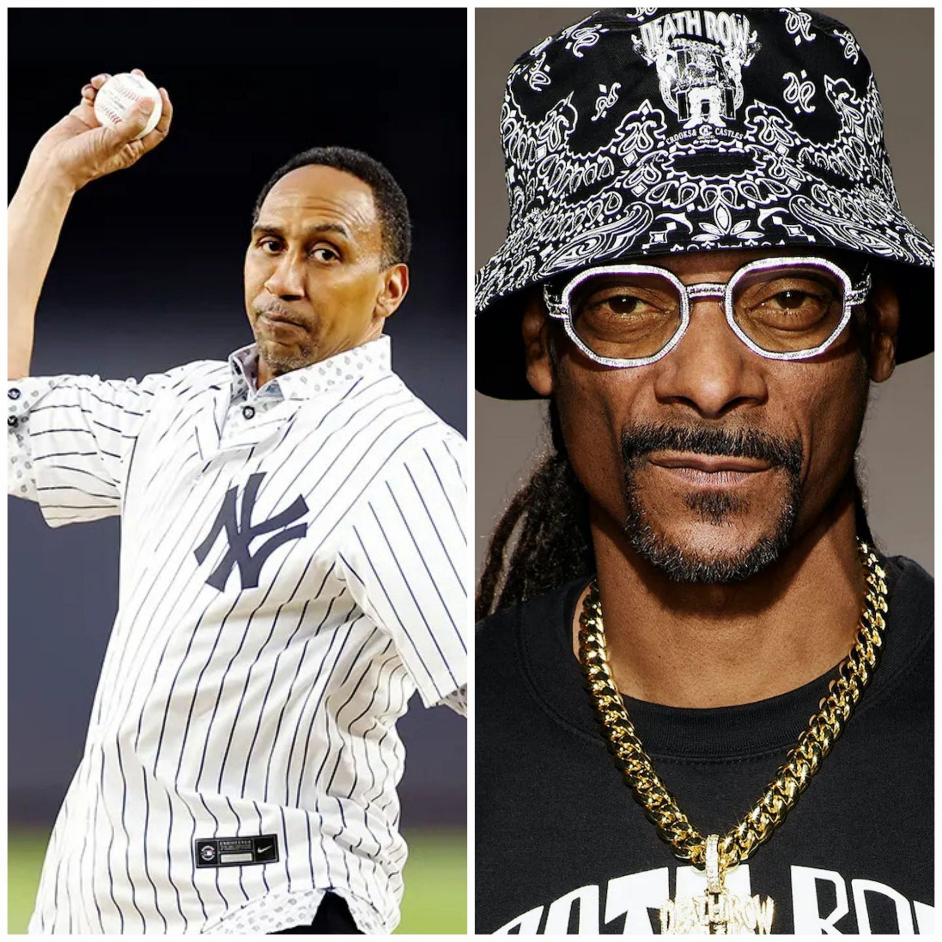 Snoop Dogg mercilessly roasts Stephen A. Smith for his flop first pitch at Yankee stadium